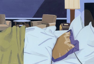 酒店，卧室，2016， 作者 井筒宏之