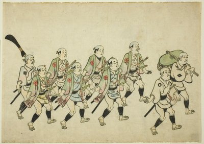 大名的行列 作者 菱川师信
