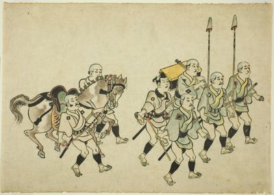 大名的行列 作者 菱川师信