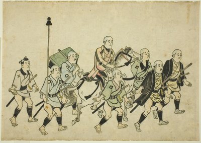 大名的行列 作者 菱川师信