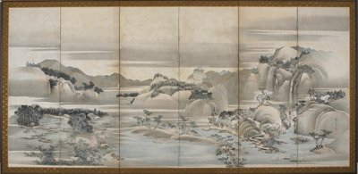 四季的风景：春天和夏天，江户时期，18世纪末至19世纪初。 作者 久川S