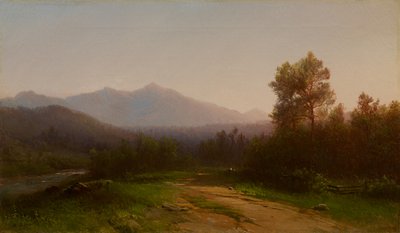 哈德逊河景观，1860-5 作者 荷马·道奇·马丁
