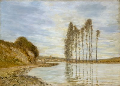 塞纳河景观：风竖琴，1893-95年。 作者 荷马·道奇·马丁
