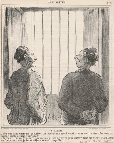 A Clichy 作者 奥诺雷·杜米埃