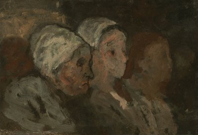 在教会，18551857。 作者 奥诺雷·杜米埃
