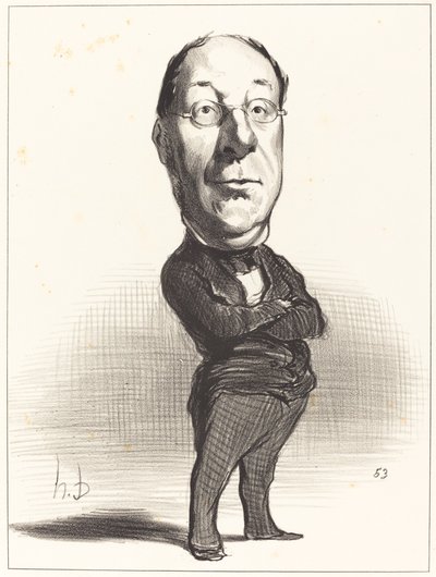 J.-B. Gustave de Laboulie 作者 奥诺雷·杜米埃