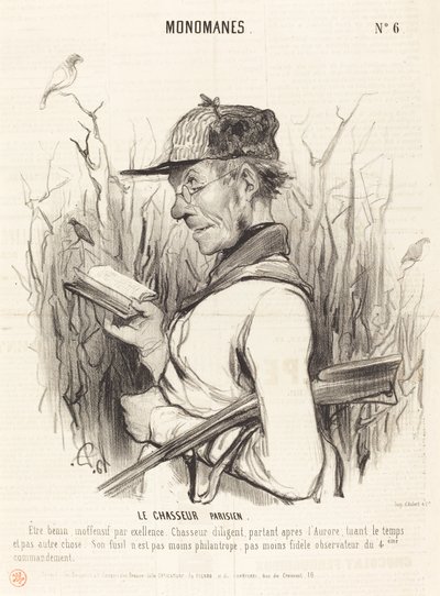 巴黎猎人》（Le Chasseur Parisien 作者 奥诺雷·杜米埃