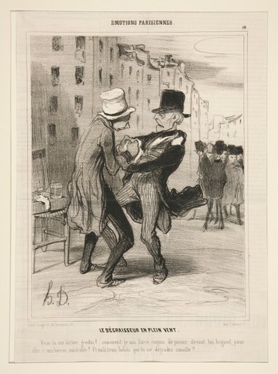 Le Degraisseur en plein vent 作者 奥诺雷·杜米埃