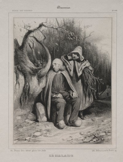 无效，1835年。 作者 奥诺雷·杜米埃