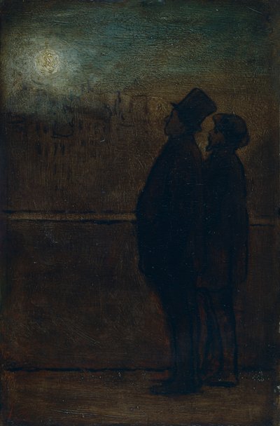 夜行者》，1828-1879年 作者 奥诺雷·杜米埃