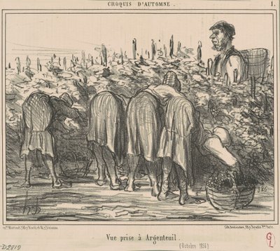 摄于阿让特伊（Argenteuil）（1856年10月）。 作者 奥诺雷·杜米埃