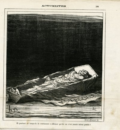 霍诺尔-杜米埃（1808-1879）在《查理报》上的插图 作者 奥诺雷·杜米埃
