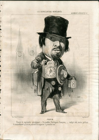 侨报》（Le Charivari 作者 奥诺雷·杜米埃