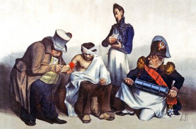 1830 年革命后法国的待遇 作者 奥诺雷·杜米埃