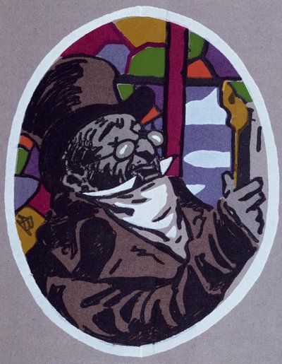 Le cousin Pons，巴尔扎克（Honore de Balzac，1799-1850 年）为小说创作的漫画 作者 诺扎·巴尔扎克