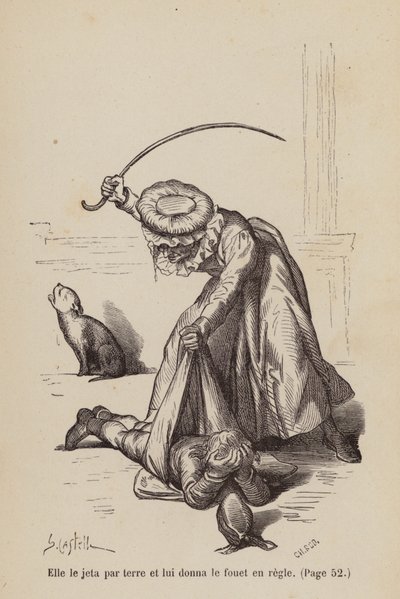 Un Bon Petit Diable》插图（雕刻） 作者 贺拉斯（后）卡斯特利