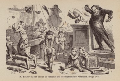 Un Bon Petit Diable》插图（雕刻） 作者 贺拉斯（后）卡斯特利
