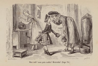 Un Bon Petit Diable》插图（雕刻） 作者 贺拉斯（后）卡斯特利
