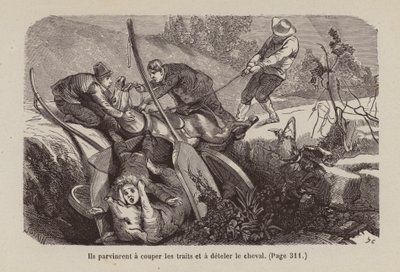 Un Bon Petit Diable》插图（雕刻） 作者 贺拉斯（后）卡斯特利