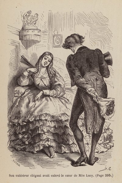 Un Bon Petit Diable》插图（雕刻） 作者 贺拉斯（后）卡斯特利