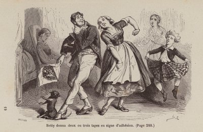 Un Bon Petit Diable》插图（雕刻） 作者 贺拉斯（后）卡斯特利