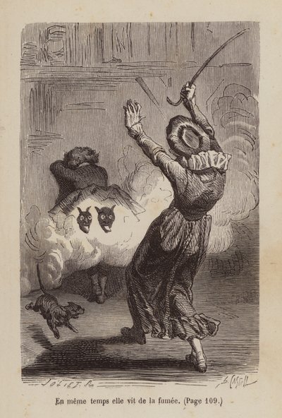 Un Bon Petit Diable》插图（雕刻） 作者 贺拉斯（后）卡斯特利