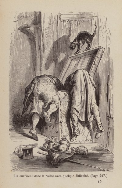 Un Bon Petit Diable》插图（雕刻） 作者 贺拉斯（后）卡斯特利