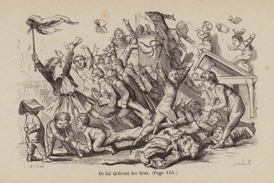 Un Bon Petit Diable》插图（雕刻） 作者 贺拉斯（后）卡斯特利