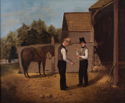 马的讨价还价，1850-1855 作者 Horace Bundy
