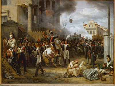 La barriere de Clichy -巴黎在克利希门（Porte de Clichy）对英国、俄国、普鲁士联军的保卫战... 作者 霍勒斯·韦尔内
