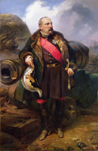 皮埃尔-约瑟夫-弗朗索瓦-格罗夫（1810-61 年） 作者 埃米尔·让·霍勒斯·韦尔内