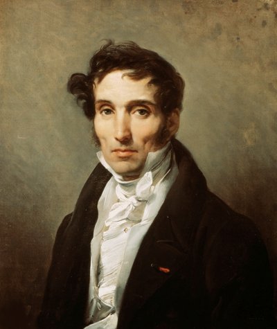 Pierre-Narcisse Guérin男爵的肖像，1774-1833年，1829年。 作者 埃米尔·让·霍勒斯·韦尔内