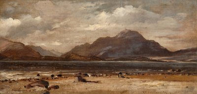 洛蒙德湖和本洛蒙德，1846年 作者 霍拉索·麦卡洛克（Horatio McCulloch）
