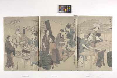 三联画（纸本水墨） 作者 细田英史