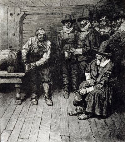 “大师让我们得到了一些Beere”，来自哈珀杂志，1883年 作者 霍华德·派尔