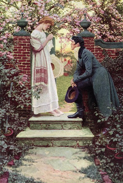 当All All World Seemed Young，pub。在哈珀杂志，1909年 作者 霍华德·派尔