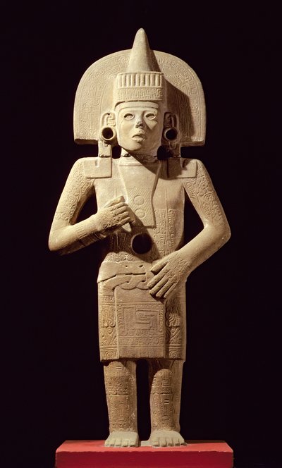 生命死亡图，来自墨西哥韦拉克鲁斯，900-1250（见180901） 作者 华科