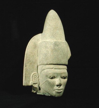 华克斯特克头像，后古典时期（900-1521）（石雕） 作者 华泰克华泰克