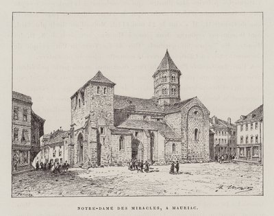 奇迹圣母院，A Mauriac（雕刻） 作者 休伯特·克莱格（Hubert Clerget）