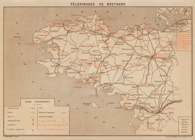 Pelerinages De Bretagne（彩色印刷版） 作者 休伯特·克莱格（Hubert Clerget）