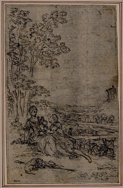 Fontanelle (attr.) 的《Les Amours de Mirtil》中的小插曲研究，第一节 作者 休伯特·弗朗索瓦·格雷夫洛