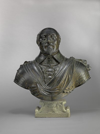 罗伯特·伯蒂（1582-1642）林赛第一伯爵，约1640年（青铜） 作者 Hubert Le Sueur