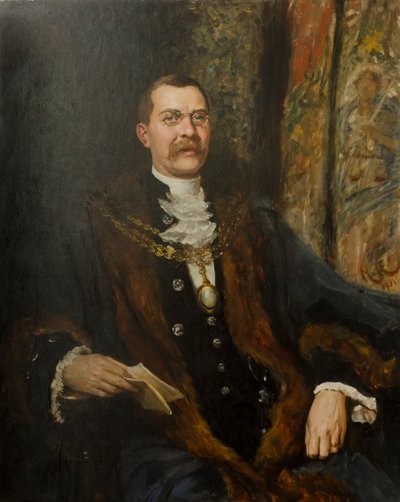 Alderman Sir George Hussey，1901 作者 休伯特·冯·赫科默