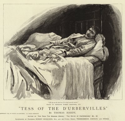 D&39;Urbervilles的苔丝 作者 休伯特·冯·赫科默