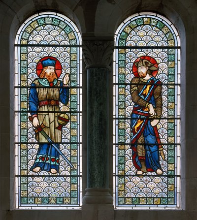 Hoarwithy, St Catherine, Belham & Co, Hugh Arthur Kennedy, Joshua & Ezekiel, c.1885 作者 休·亚瑟·肯尼迪