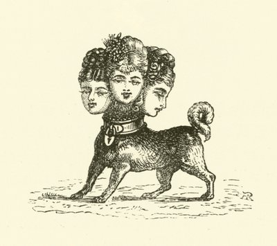 女性地狱犬（雕刻） 作者 休·罗利（Hugh Rowley）