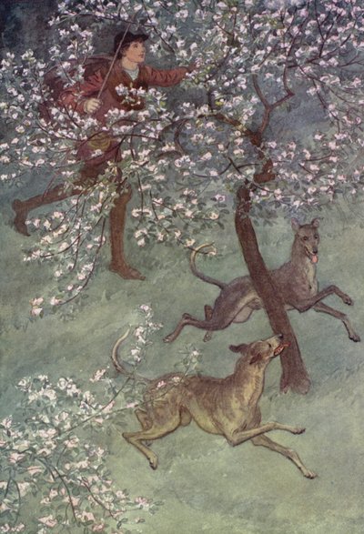 温莎的快乐妻子的插图 作者 休·汤姆森
