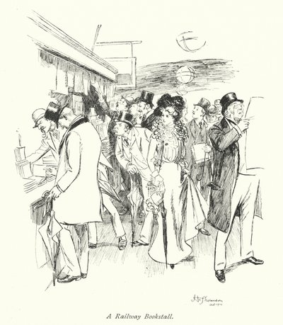 伦敦：铁路书摊（彩色印刷版） 作者 休·汤姆森