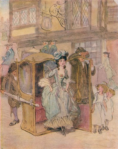 丑闻学校插图的初步草图，c1917。 作者 休·汤姆森