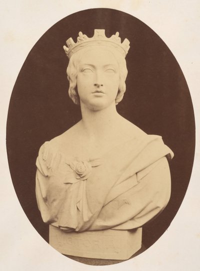 维多利亚女王陛下的半身像副本，由Joseph Durham, Esq.F.S.A., 1857. 作者 休·韦尔奇·戴蒙德